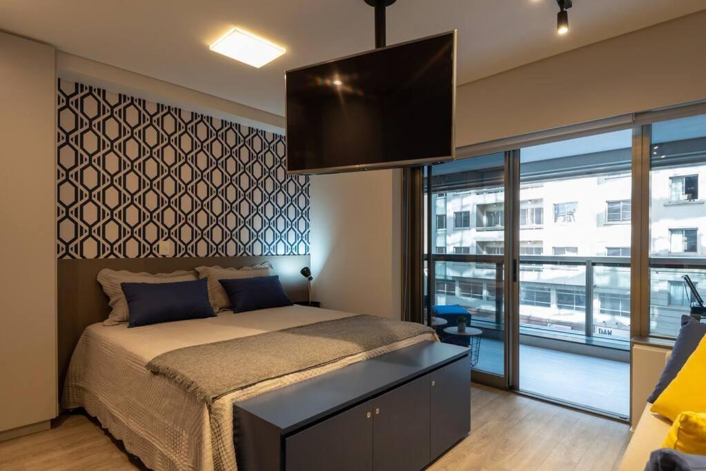 Studio Moderno E Sofisticado, Centro Sao Paulo 117 Zewnętrze zdjęcie
